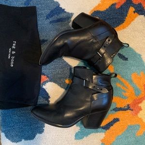 Rag & Bone dalton ankle booties black